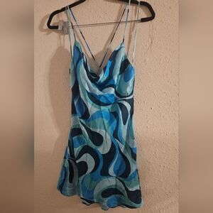 Zara Mini Dress Blue